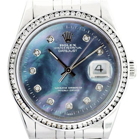 mens rolex datejust mop dial